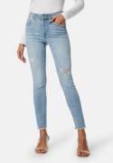 ONLY Onlblush Mid Skinny Ankle Denim Light Medium Blue Denim XL/30