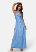 YAS Bree Strap Maxi Twist Dress Ashleigh Blue M