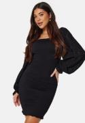 BUBBLEROOM Jayla smock dress Black 2XL