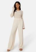 BUBBLEROOM Matilde Regular Trousers Light beige XL