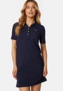 GANT Slim Shield Pique Dress Blue M