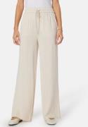 SELECTED FEMME Sflviva-Gulia HW  Linen Pant Sandshell 34