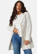 Chiara Forthi Adrienne Bouclé Coat Offwhite 38