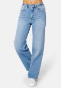 ONLY Onlmadison Blush HW Wide Light Blue Denim XS/32