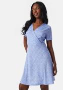 Pieces Pcsienna SS Dress Dusty Blue M