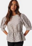 BUBBLEROOM Structured Blouse Nougat M