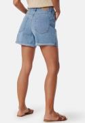 ONLY Onlvega HW Mom Dnm Shorts Light Blue Denim XS