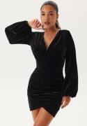 Bubbleroom Occasion Leija Velvet Dress Black L