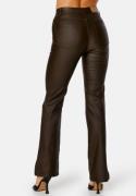 ONLY Emily HW FLR Slit Coated Hot Fudge S/32