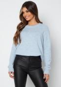 SELECTED FEMME Slflulu LS Knit O-Neck Blue M