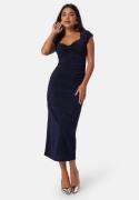 BUBBLEROOM Sweatheart Sparkling Dress Navy S