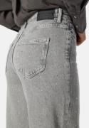 VERO MODA Vmtessa Hr Wide Jeans Rhines Medium Grey Denim/Rhinestone 26...