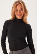 SELECTED FEMME Slftimmi Ls High Neck Structur Black S