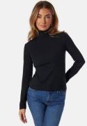 GANT Slim Rib Turtleneck Black XL