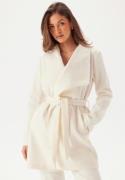 VILA Vicooley Collar Belt Coat Birch 40