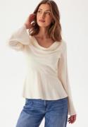 BUBBLEROOM Drapy Blouse Cream 36