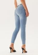 ONLY Blush Life Mid Raw Jeans Light blue/Denim M/30