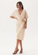 Happy Holly Soft Kimono Sleeve Dress Light beige 32/34