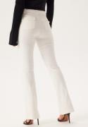 BUBBLEROOM Stretchy Back Pocket Trousers White 40