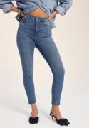 BUBBLEROOM  High Ankle Superstretch Jeans Light blue 44