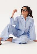ONLY Onlaugusta Shirt  Cloud Dancer Stripes:blue Stri XS