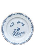 Ostindia Plate Home Tableware Plates Hvid Rörstrand