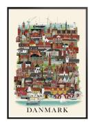 Danmark Standard Poster Home Decoration Posters & Frames Posters Citie...