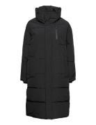 Hazekb Long Jacket Foret Jakke Black Karen By Simonsen