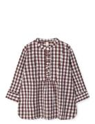 Bæk&Bølge Irene Shirt Top Brown Juna