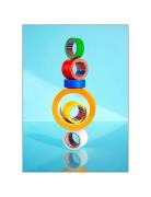 Tape-Totem Home Decoration Posters & Frames Posters Photographs Multi/...