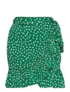 Onlolivia Wrap Skirt Wvn Noos Kort Nederdel Multi/patterned ONLY