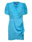 Mintycras Dress Kort Kjole Blue Cras