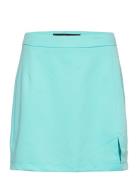 Vmnew Zelda H/W Mini Skirt Exp Kort Nederdel Blue Vero Moda