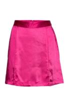 Satina Molanna Skirt Kort Nederdel Pink Bzr