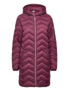 Frbapadding 7 Outerwear Foret Jakke Purple Fransa