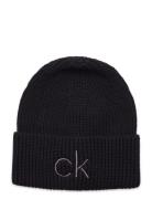 Essentials Beanie Accessories Headwear Beanies Black Calvin Klein