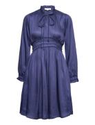 Billie Dress Kort Kjole Navy Love Lolita