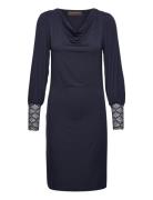 Dress Kort Kjole Navy Rosemunde