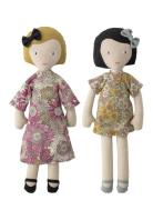 Molly And Vida Soft Toy, Multi Farvet, Bomuld Sæt Of 2 Toys Dolls & Ac...