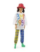 Barbie Bmr1959 Doll - Mesh T-Shirt, Plaid Joggers And Bucket Toys Doll...