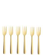 Raw Bestik Gold Color Coating - Cakefork 6 Pcs Home Tableware Cutlery ...