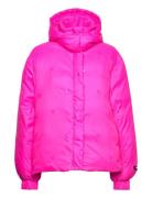 Tiiina Puffer Jacket Foret Jakke Pink ROTATE Birger Christensen