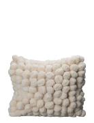 Pillow Pom Pom Home Textiles Cushions & Blankets Cushions Cream Byon