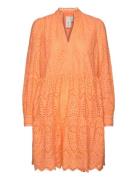 Yasholi Ls Dress S. Noos Kort Kjole Orange YAS