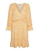Yasstelli 3/4 Dress S. Kort Kjole Orange YAS