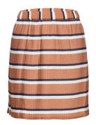 Rachel Pleat Skirt Dresses & Skirts Skirts Short Skirts Brown The New