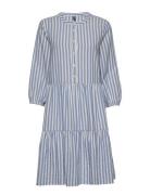Cunoor Stripe Dress Kort Kjole Blue Culture