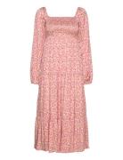 Nova Maxi Dress Maxikjole Festkjole Pink Love Lolita