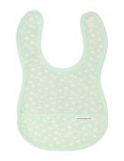 Bib White Leo Baby & Maternity Care & Hygiene Dry Bibs Green Geggamoja