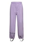 Rainwear Pants - Solid Outerwear Rainwear Bottoms Purple CeLaVi